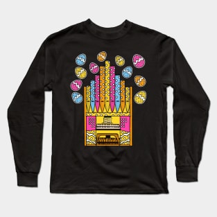 Easter Church Organ Organist Long Sleeve T-Shirt